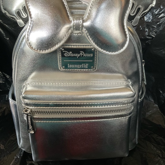 DISNEY PARKS  Loungefly Mickey Drip ears backpack 100 yrs ANNAVERSARY NWT - Picture 12 of 12